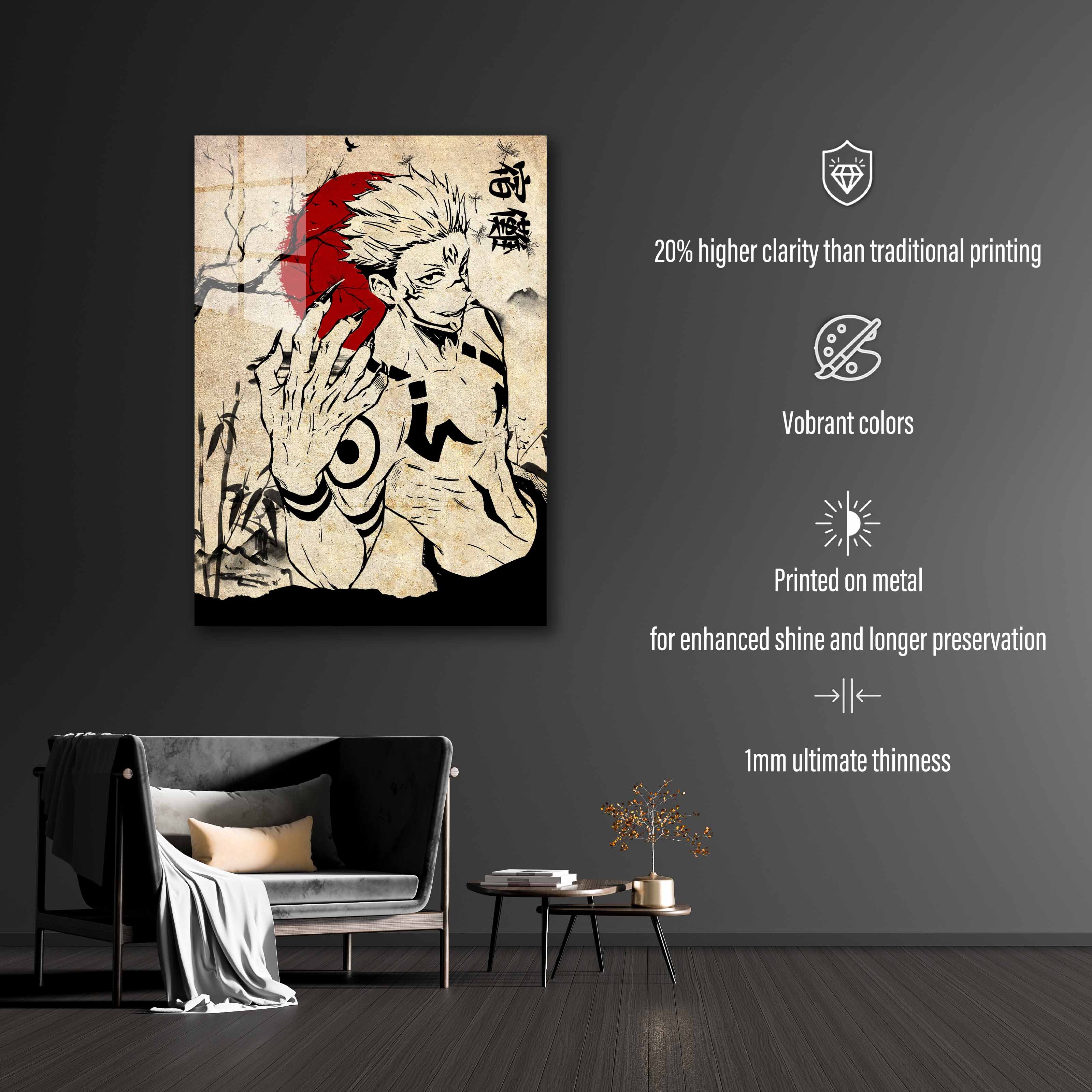 Sukuna Vintage art