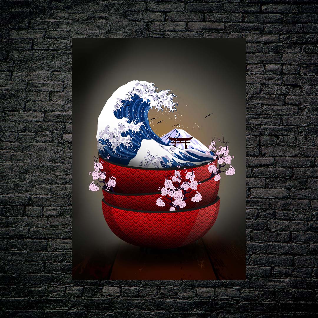 THE GREAT OF KANAGAWA BOWL
