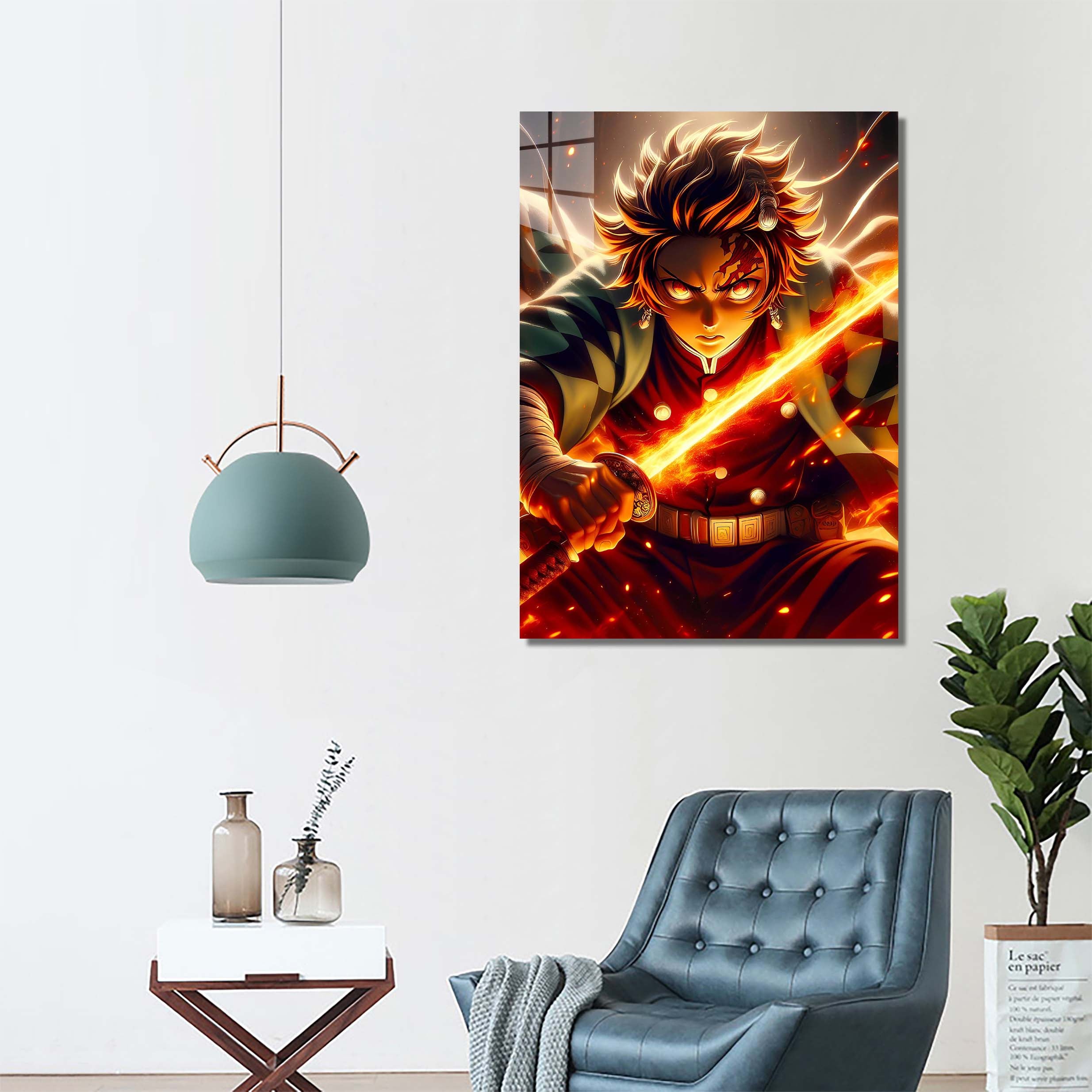 Tanjiro fire sword