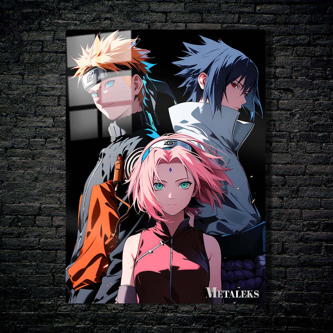 Team 7 Naruto - Sakura - Sasuke | Anime Naruto