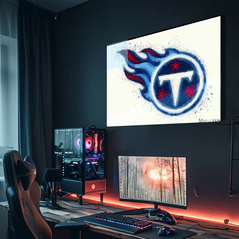 Tennessee Titans Watercolor