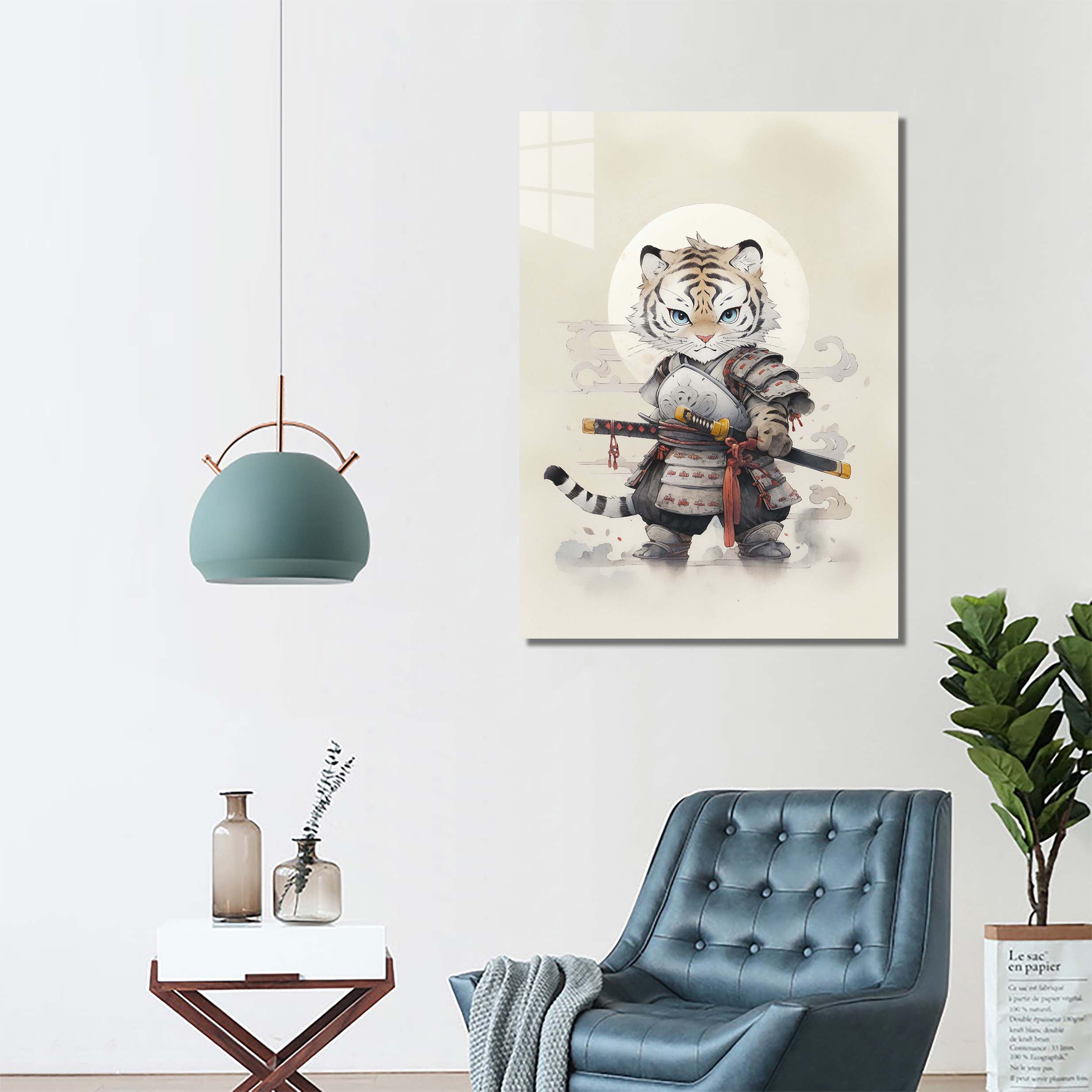 Tiger Samurai Warrior