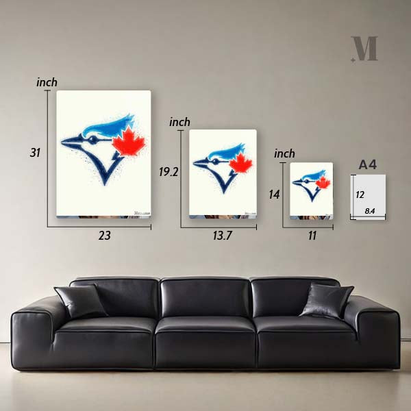 Toronto Blue Jays Watercolor