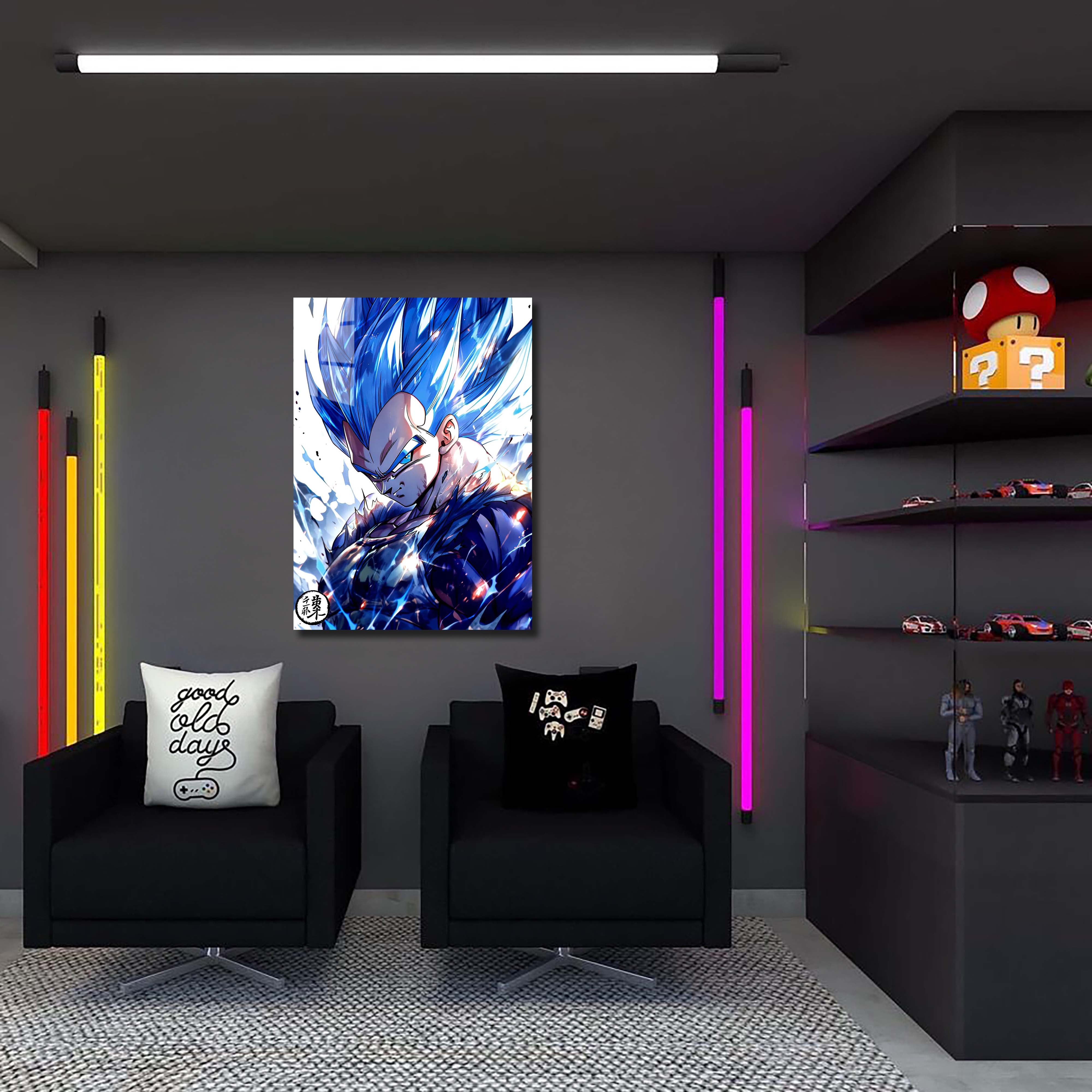 Ultra Blue Vegeta Crystals