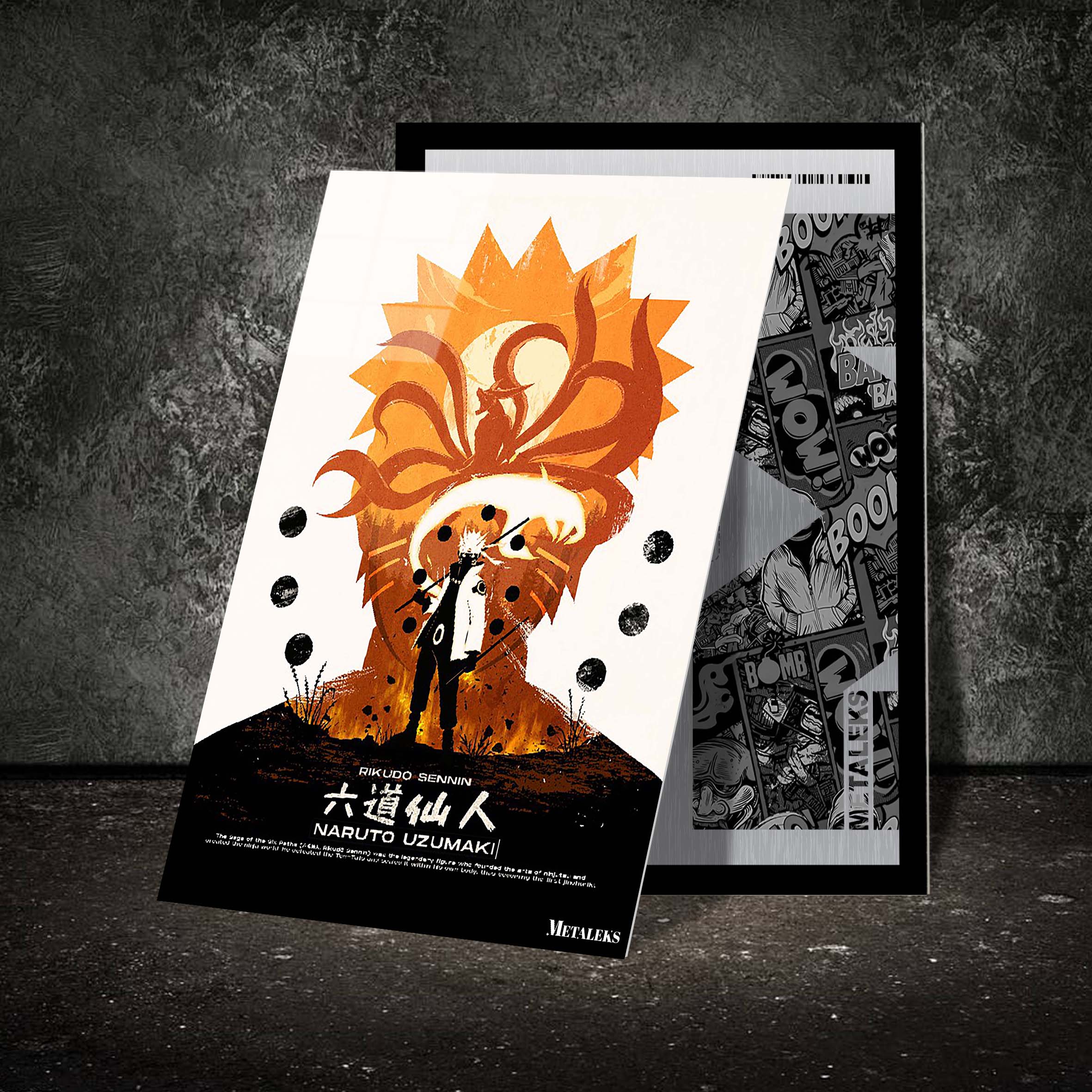 Uzumaki Naruto!(Minimalist Art)