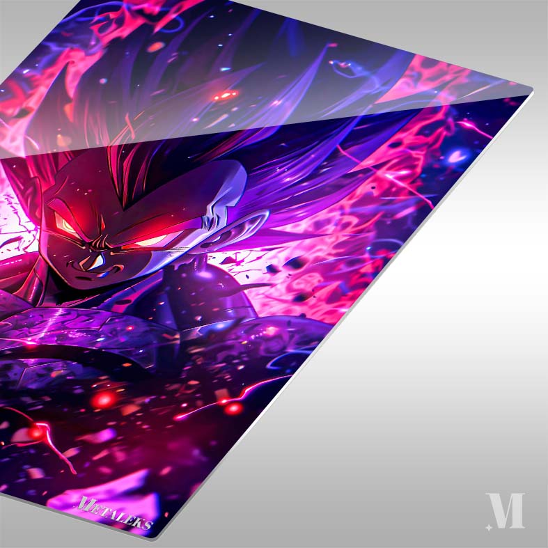 Vegeta purple rage