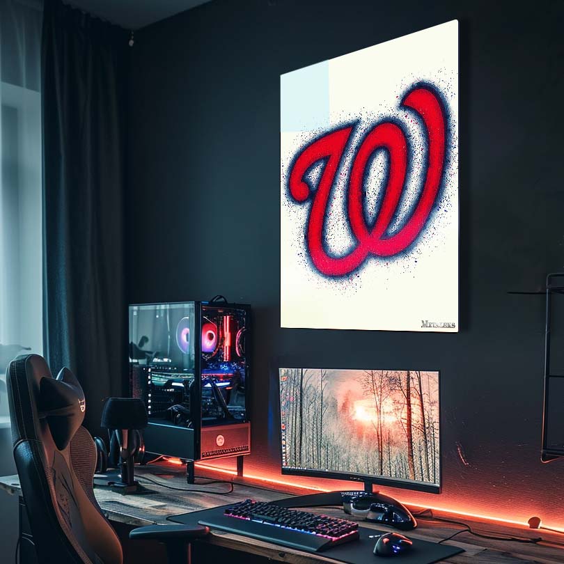 Washington Nationals Watercolor
