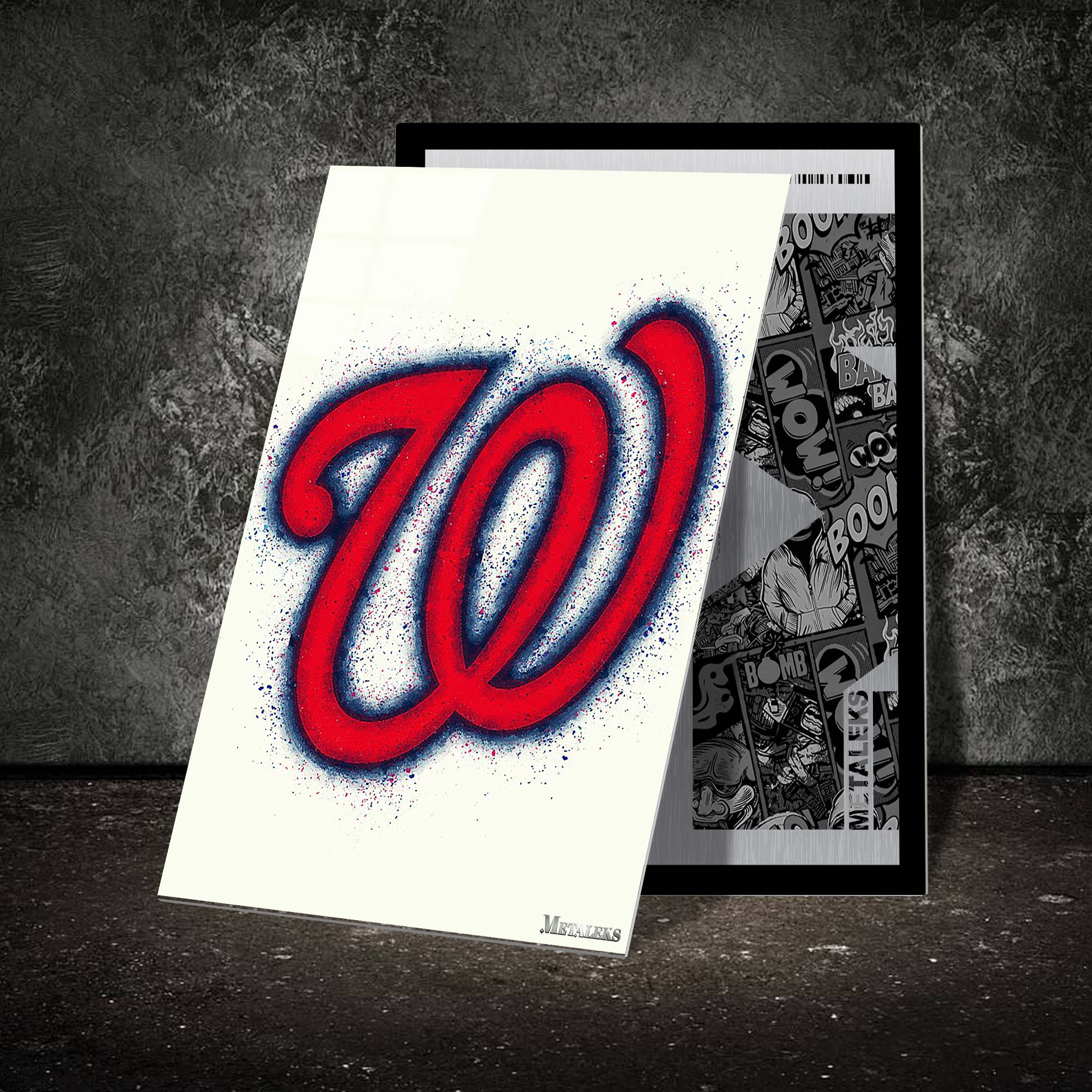 Washington Nationals Watercolor