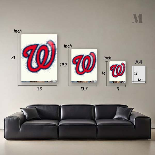 Washington Nationals Watercolor