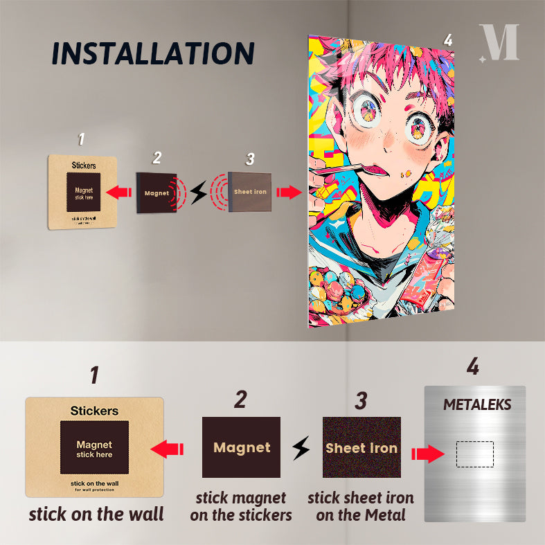 Yuji Itadori Pop Art