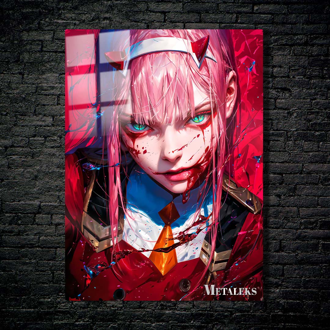 Zero Two Red Portrait