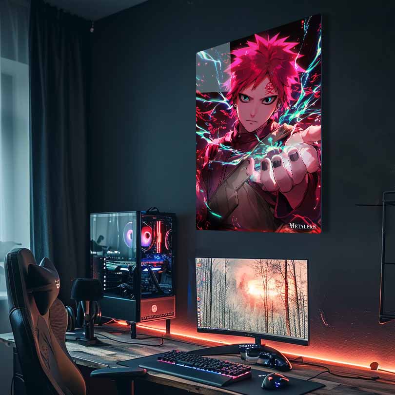 gara neon red naruto