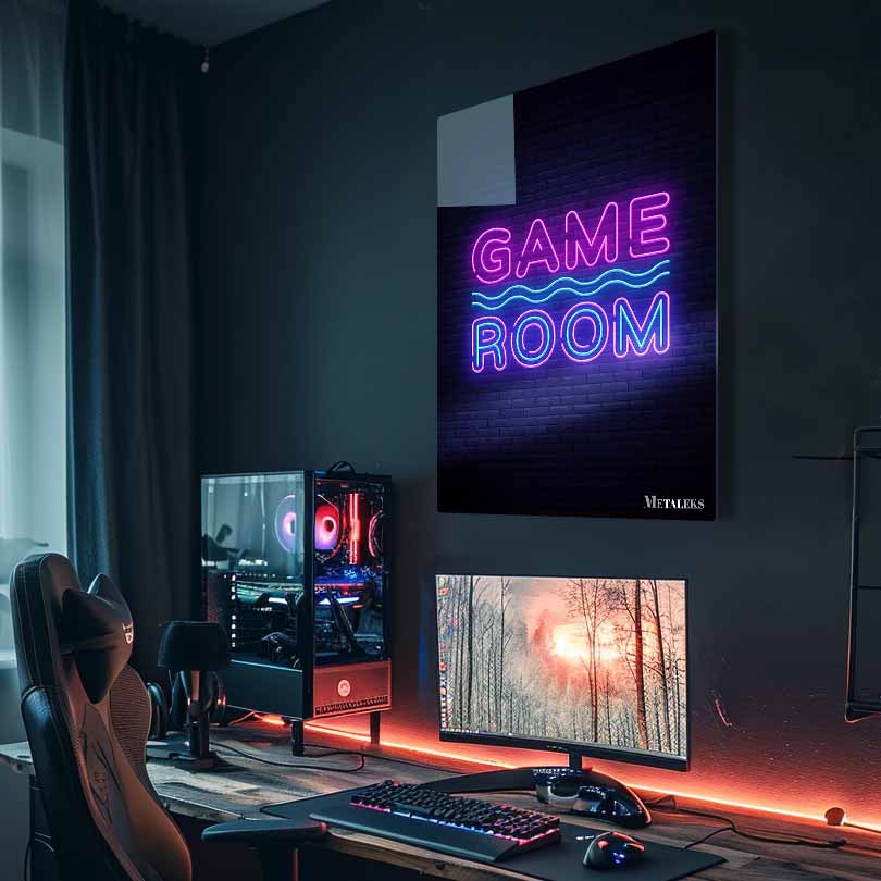 neon lamp game room 16