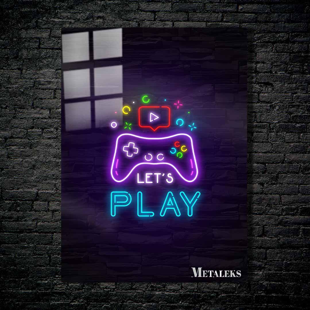 neon lamp lets game