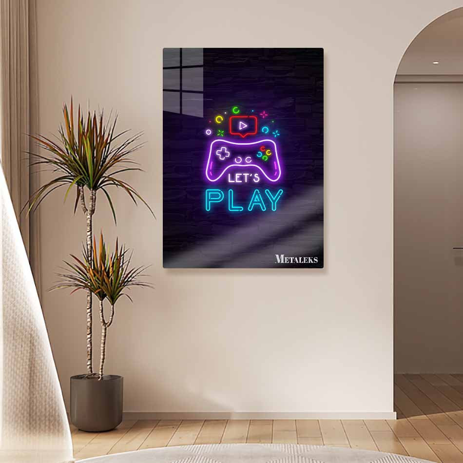 neon lamp lets game