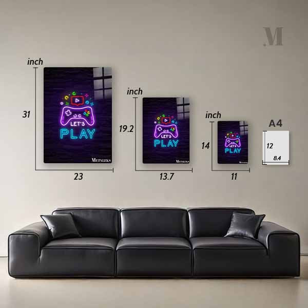 neon lamp lets game
