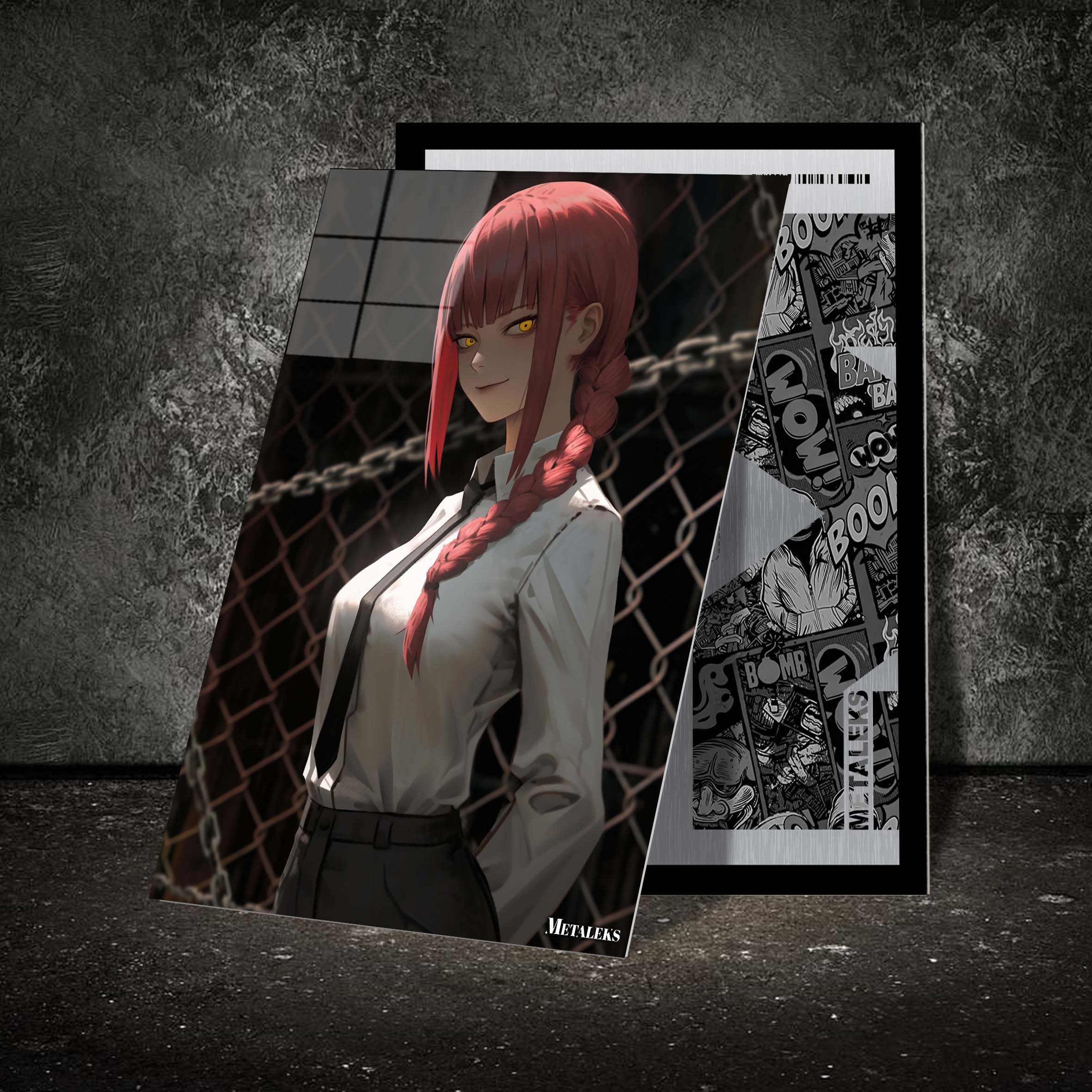 Chains of Control_ Makima's Dominance in the Demon World