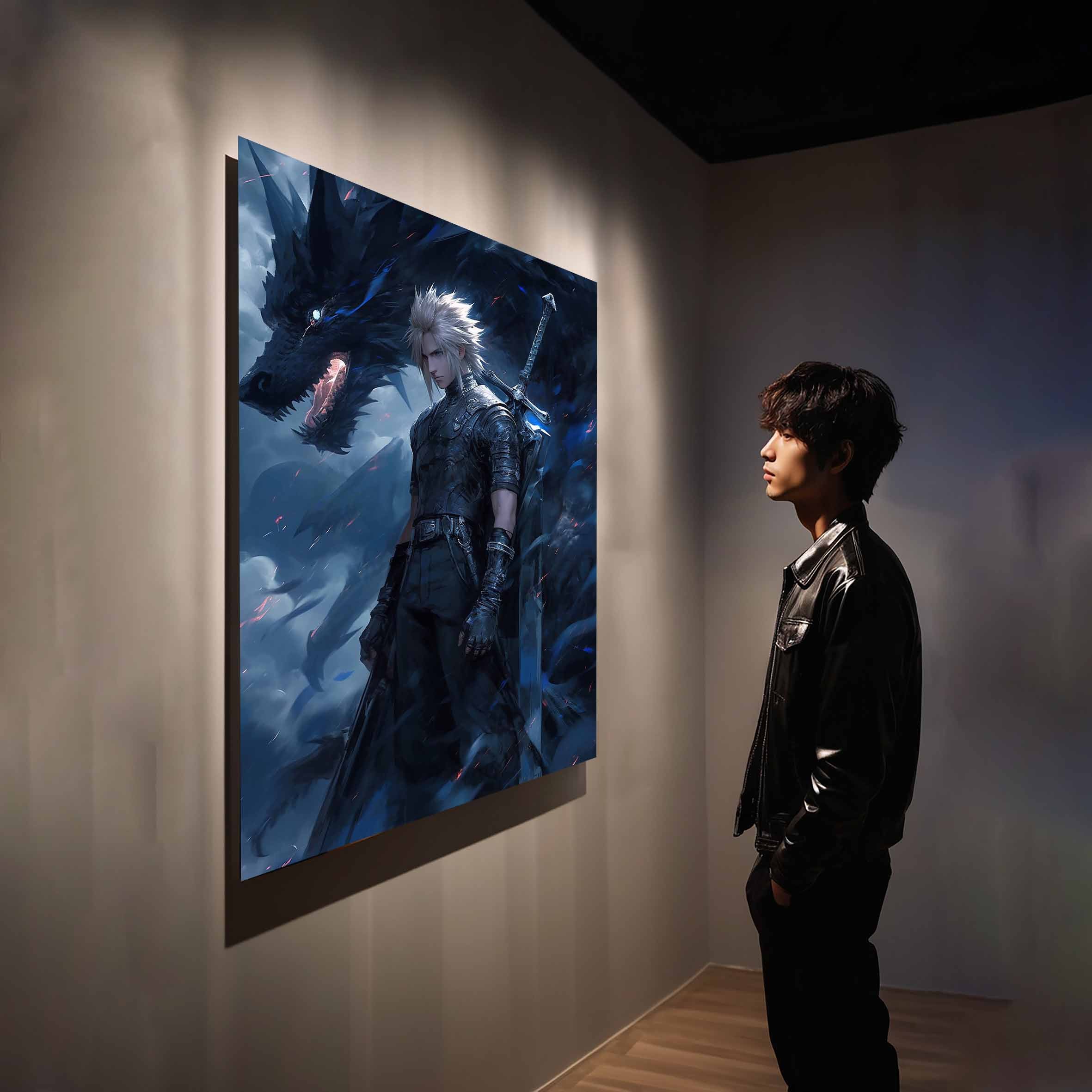 Cloud Strife Final Fantasy-designed by @Imagine.Insanity