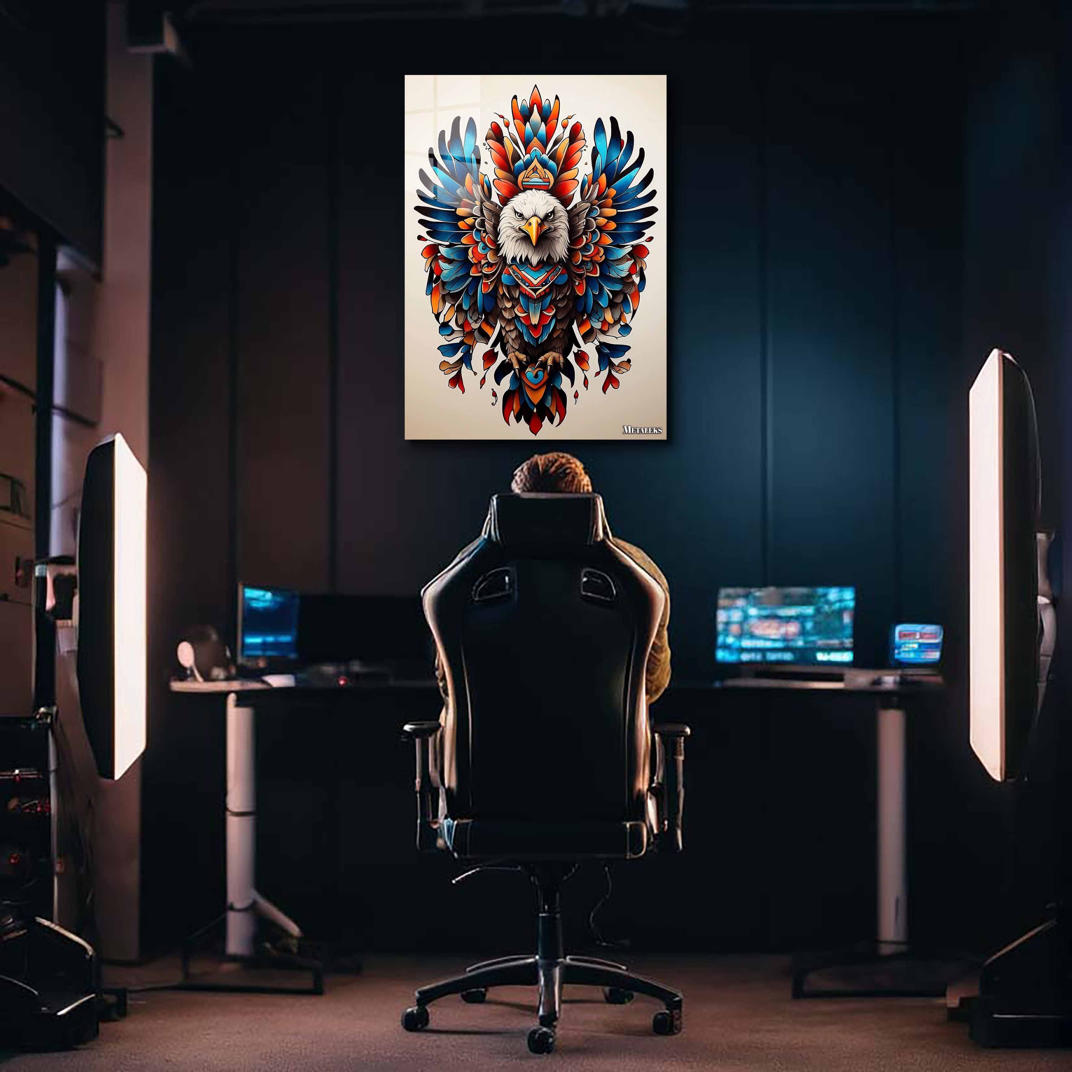 Eagle's Essence: A Majestic Canvasimise
