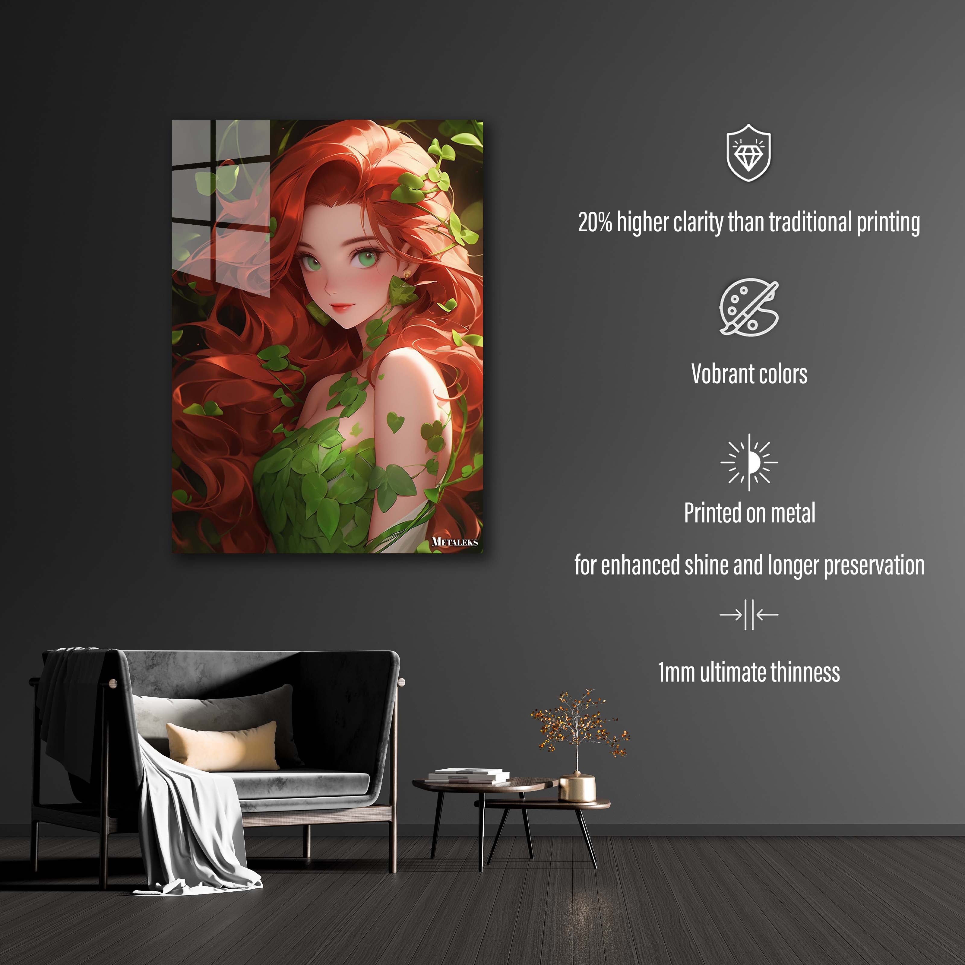 Green Seduction_ Poison Ivy's Allure in the Shadows
