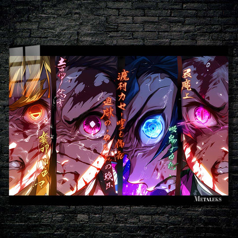 A0153 Tanjiro, Zenetsu, Nezuko, Inosuke