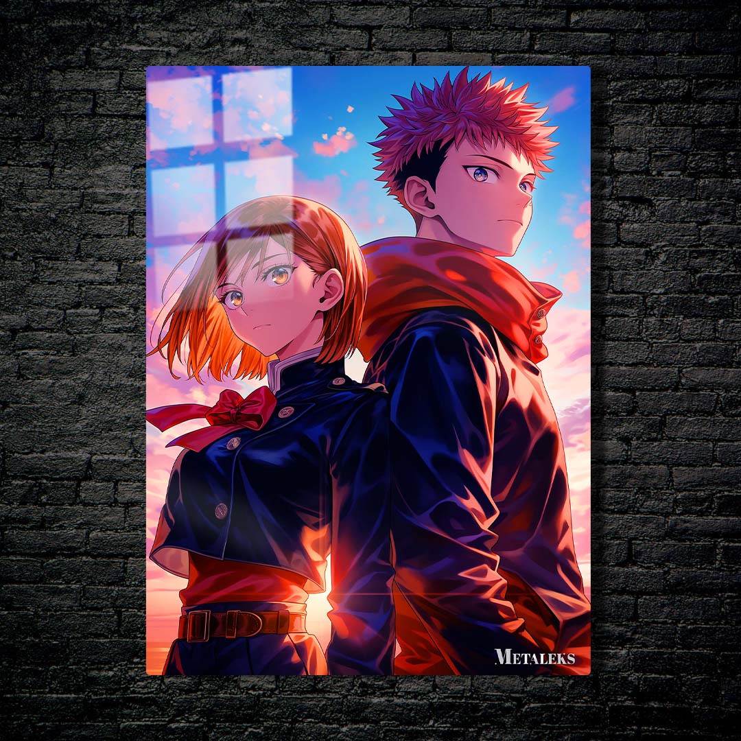 AE011 Nobara Kugisaki and Yuji Itadori - Jujutsu Kaisen