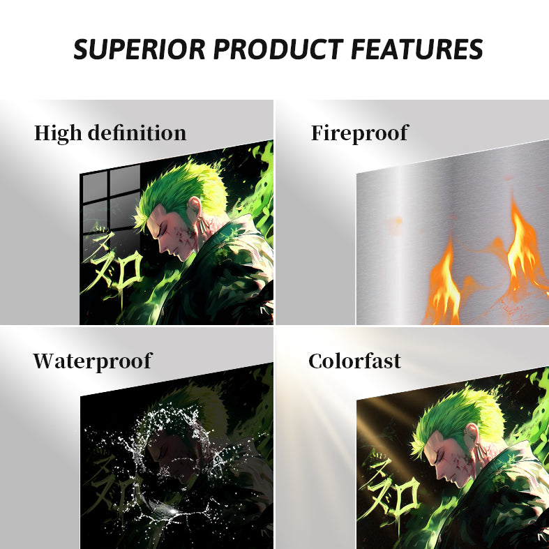 AE019 Roronoa Zoro Neon ~ One Piece