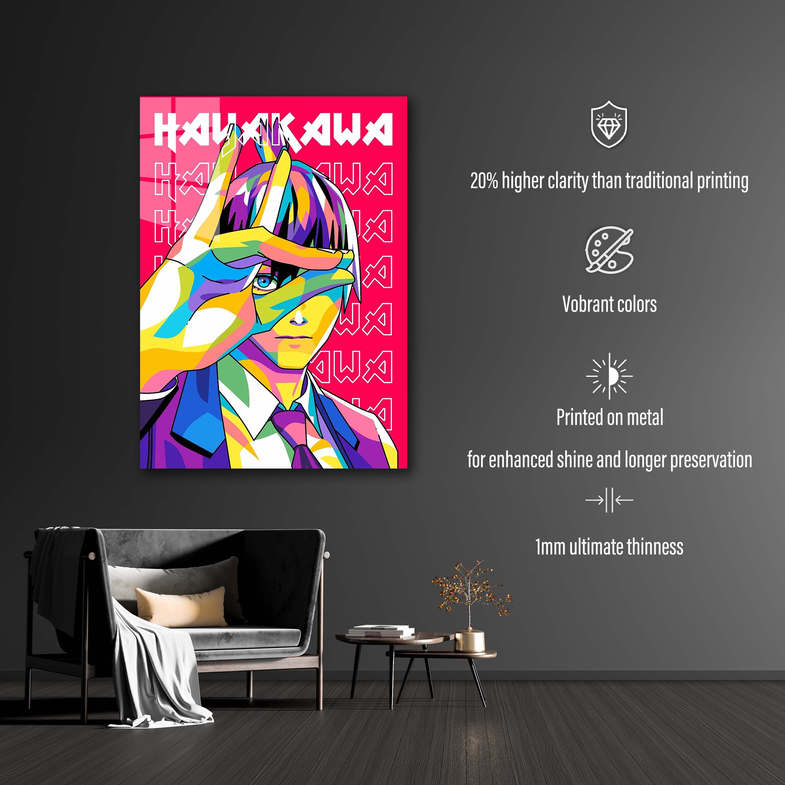Aki Hayakawa in WPAP Style