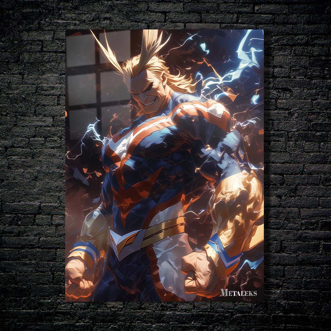All Might Light Yellow   My Hero Academia