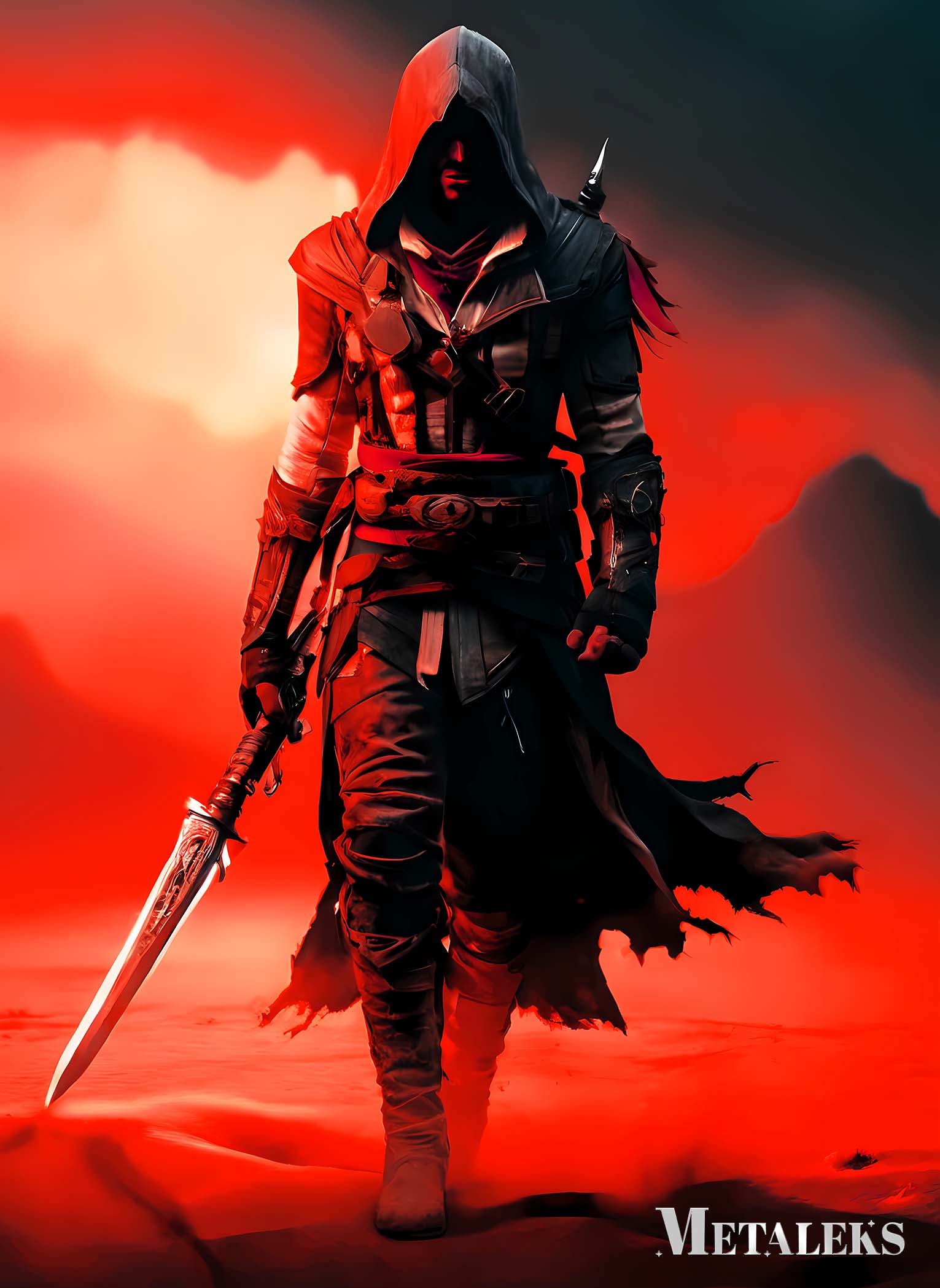 Assassin Creed in dune