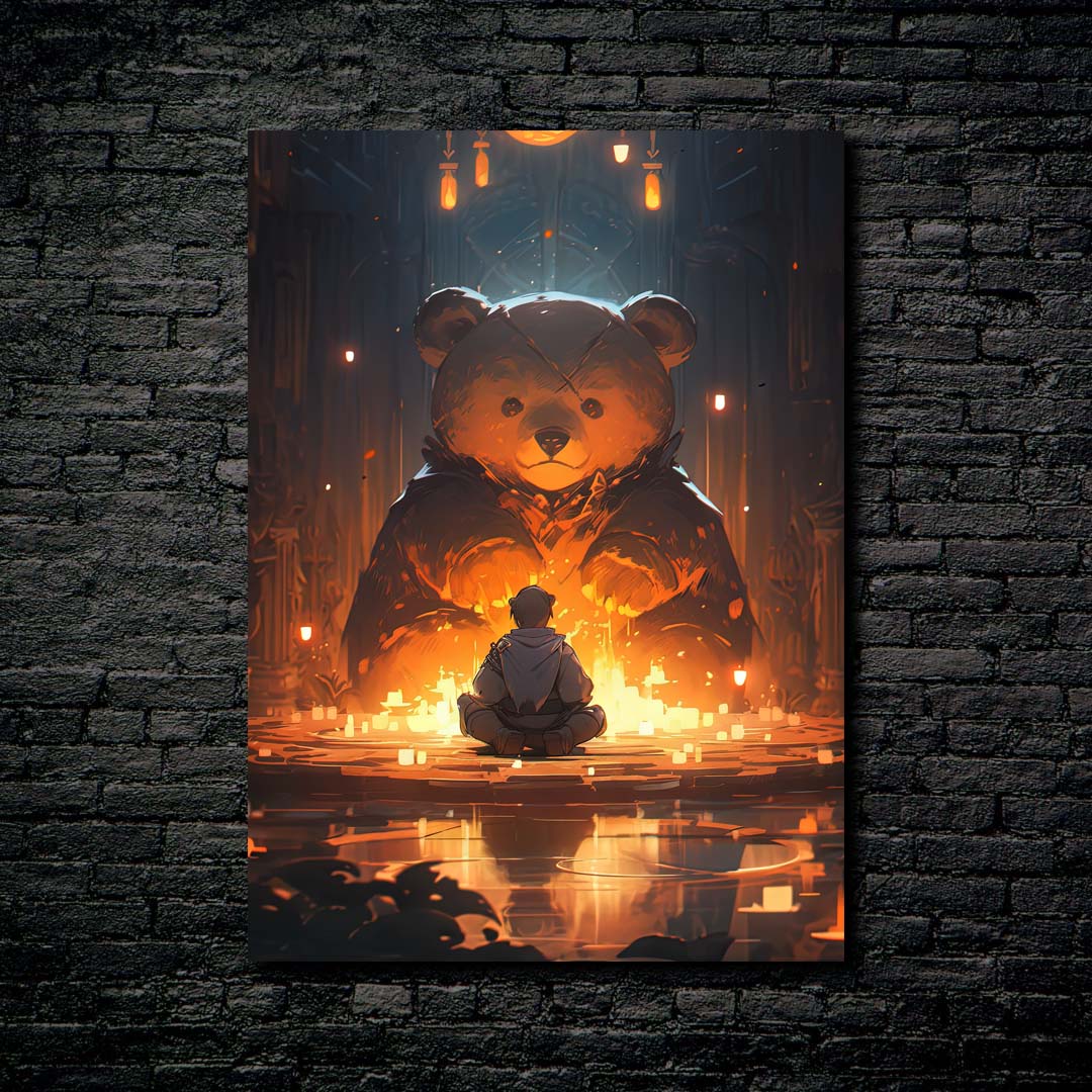 Um guerreiro-Artwork by @art.bot5000