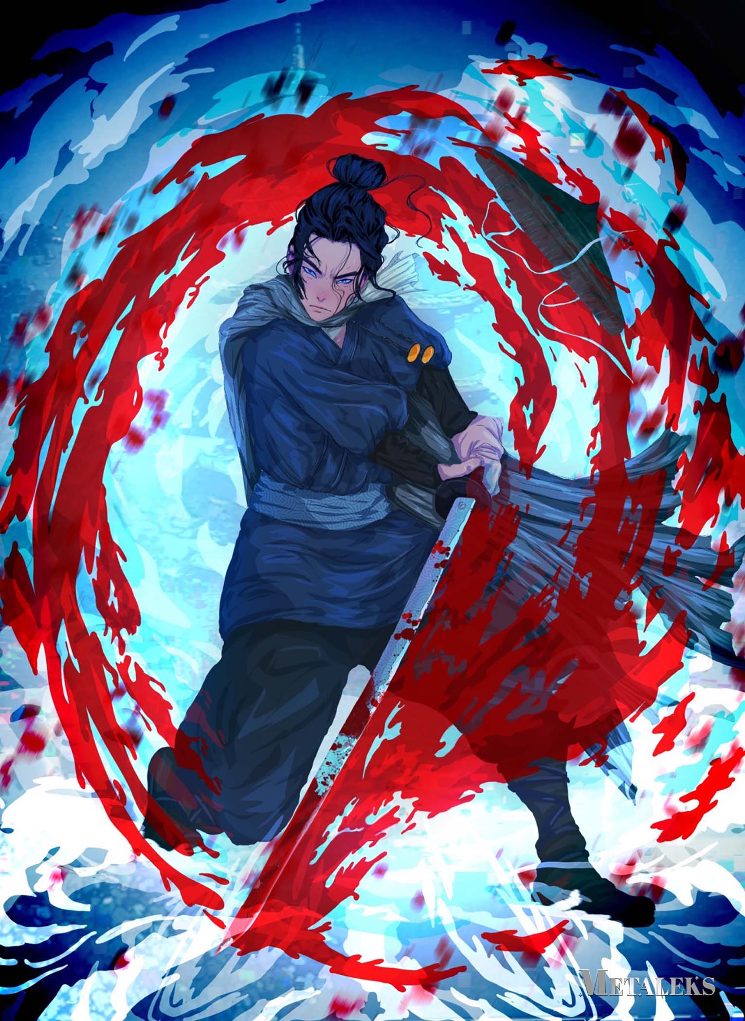 Jato de tinta Naruto-Artwork por @Kaw[ai]i!