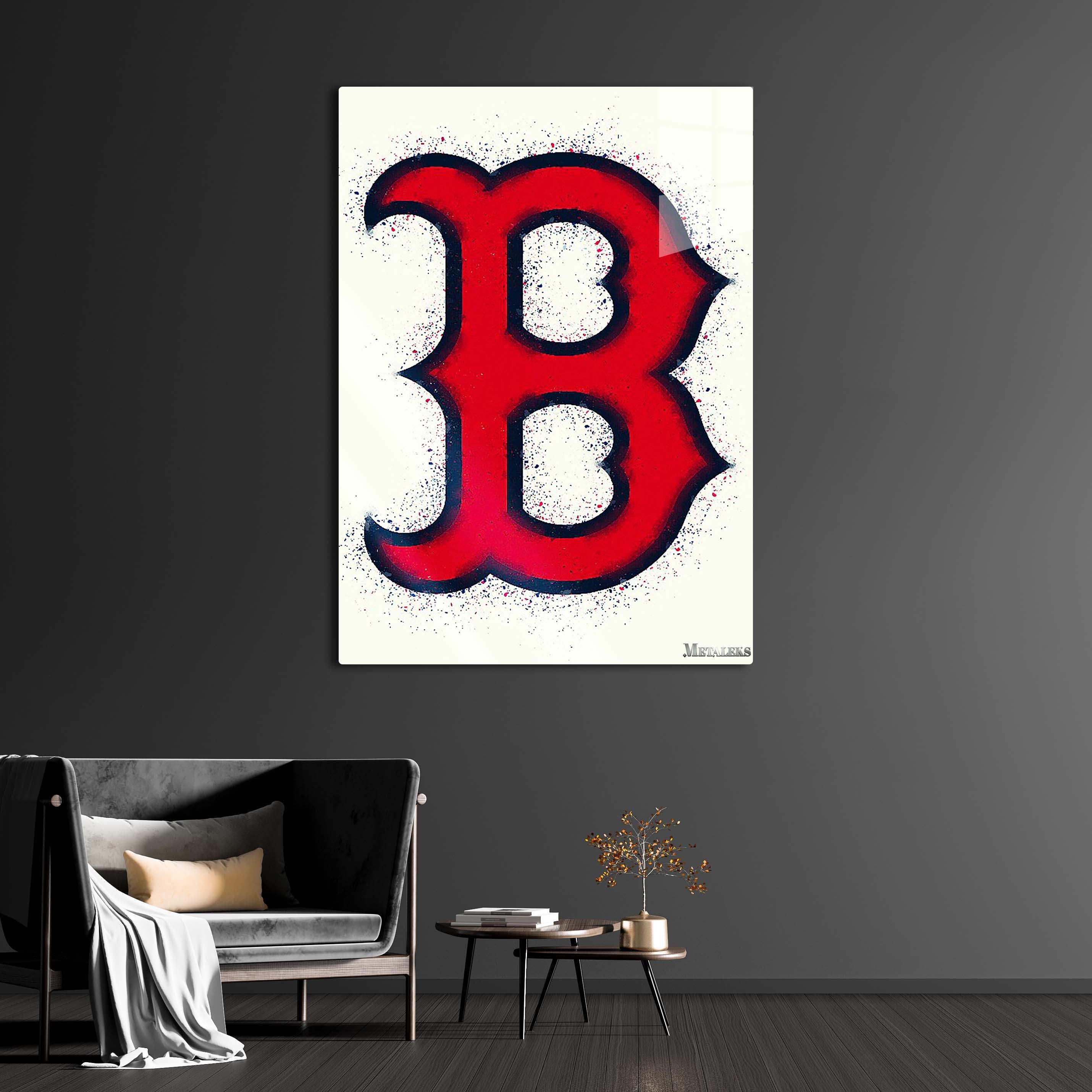 Boston Red Sox Watercolor
