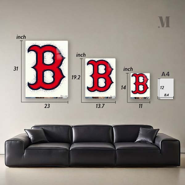 Boston Red Sox Watercolor