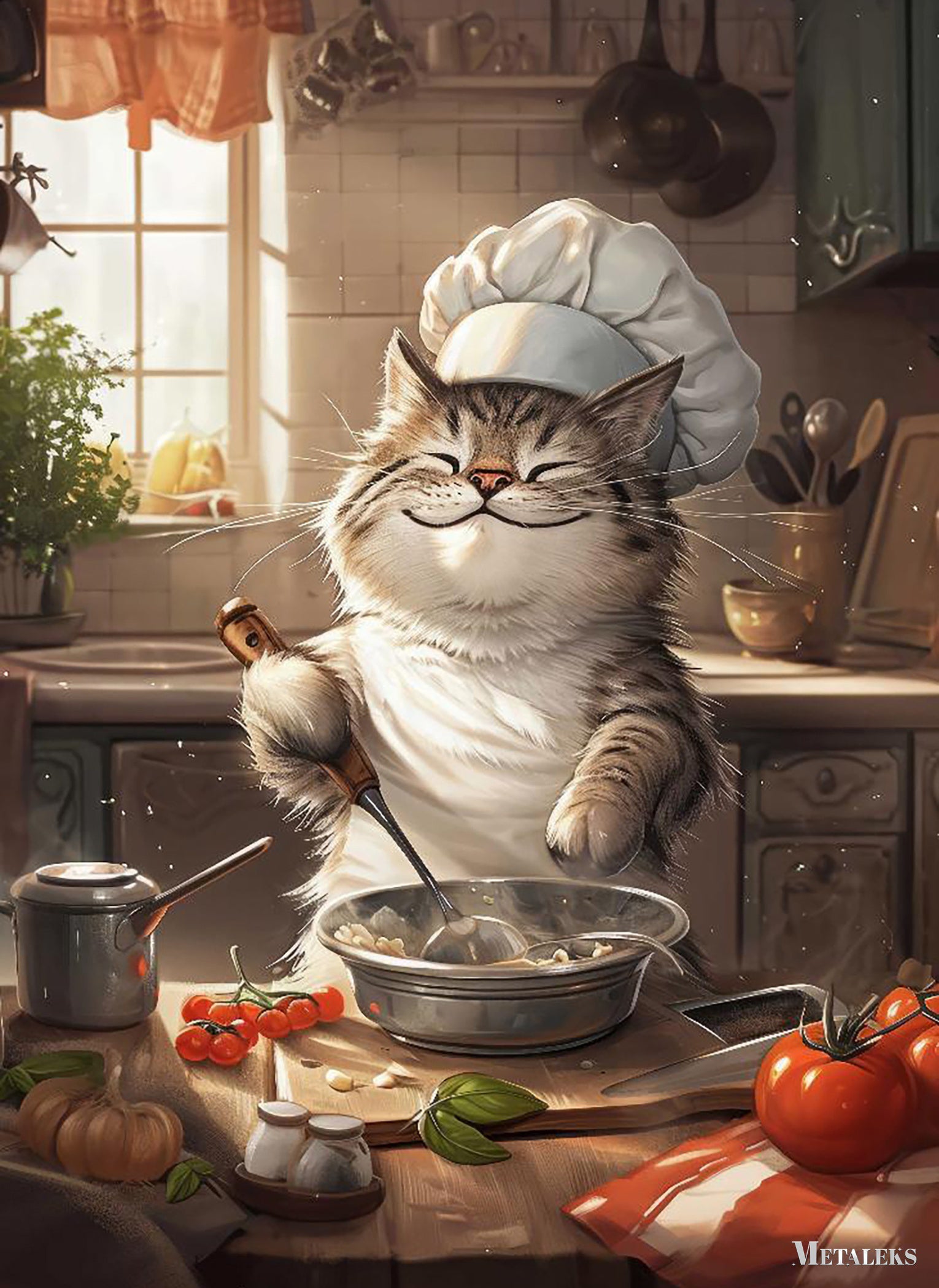 Cat Cooking
