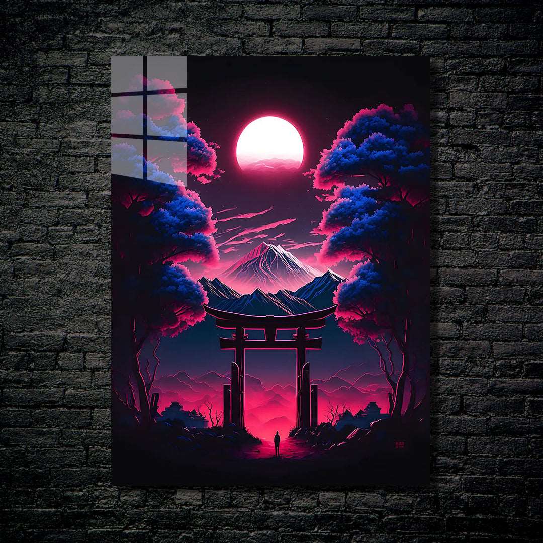 Cherry tree-Artwork by @Artsopolis