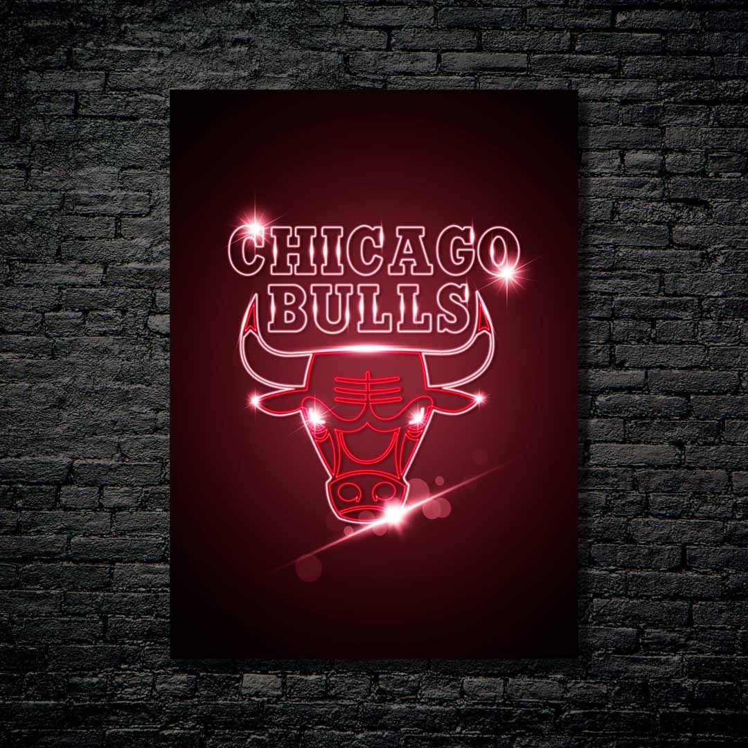 Chicago Bulls Neon