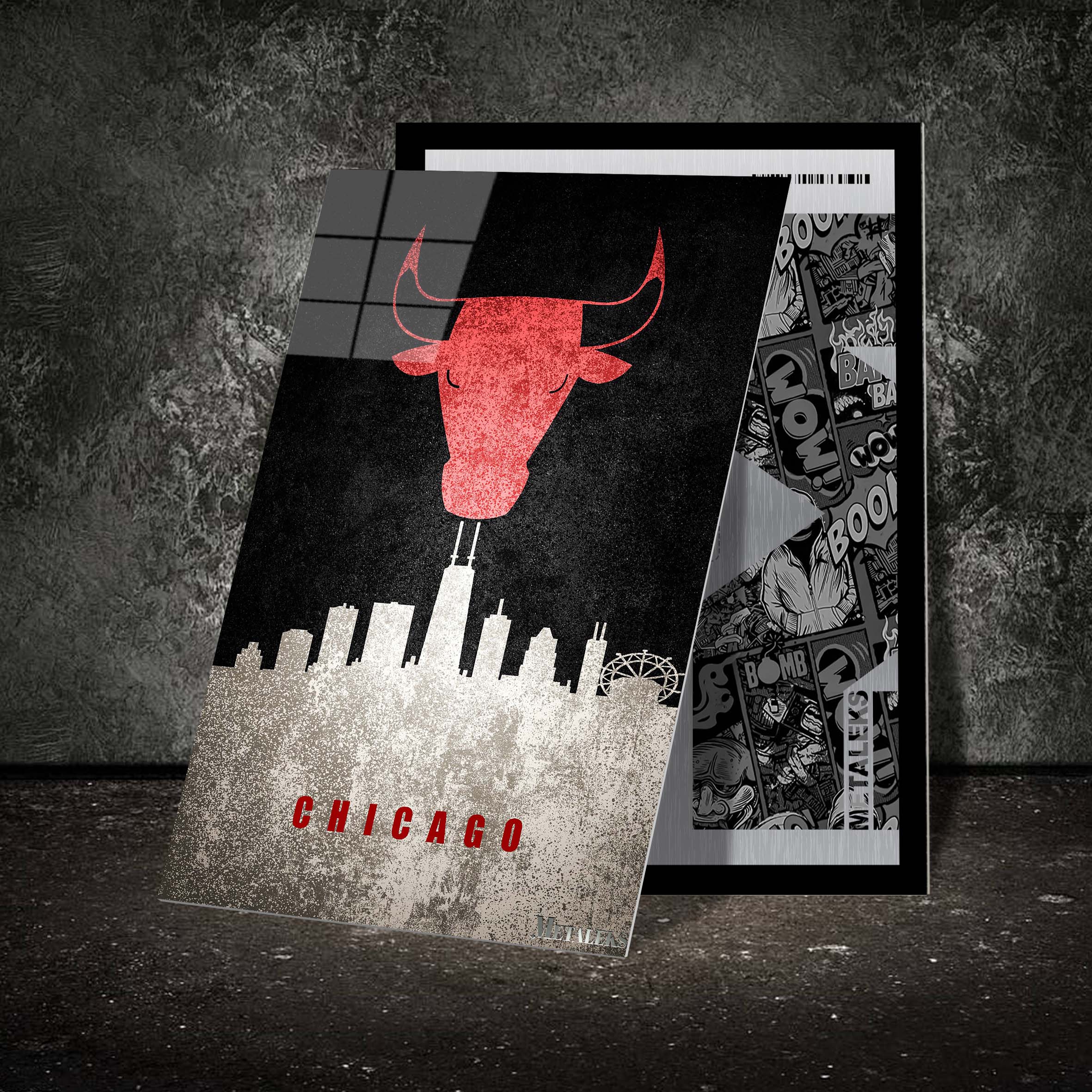 Chicago Bulls Chicago Illinois State Map