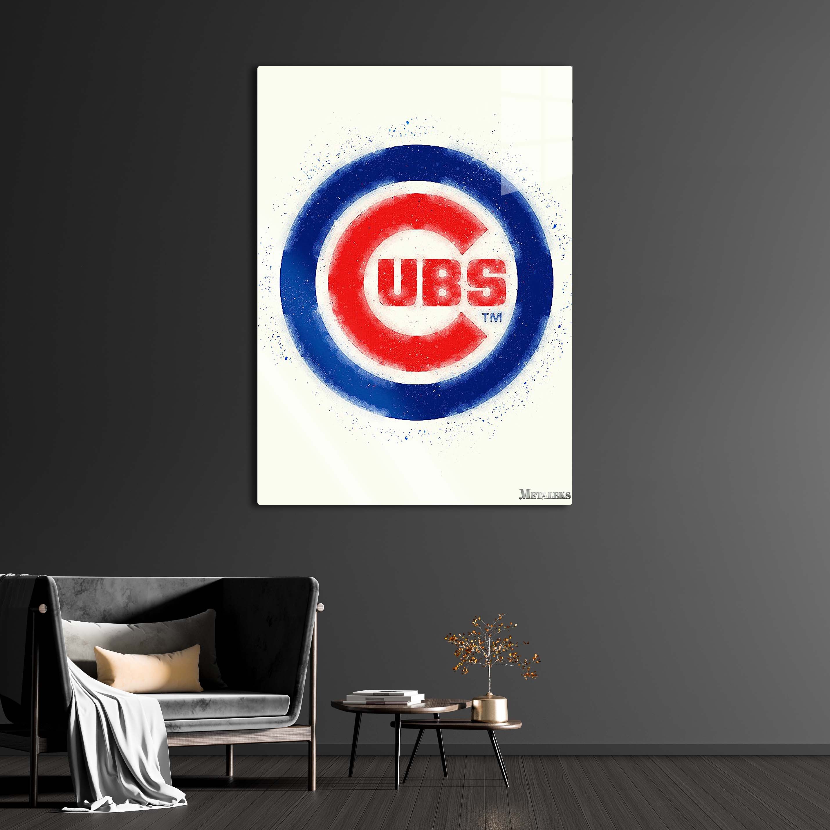 Chicago Cubs Watercolor