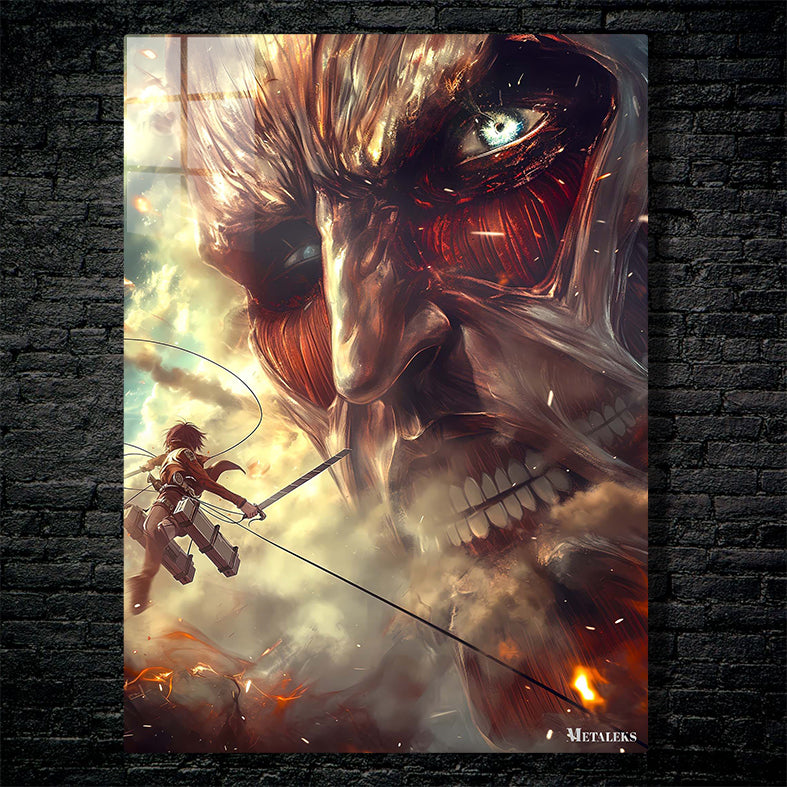 Collosal Titan close up - Shingeki no Kyojin