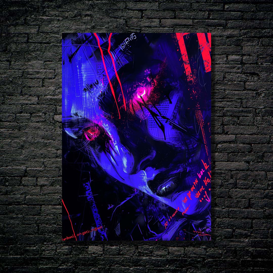 Crimson Shadows-Artwork por @Xeionus