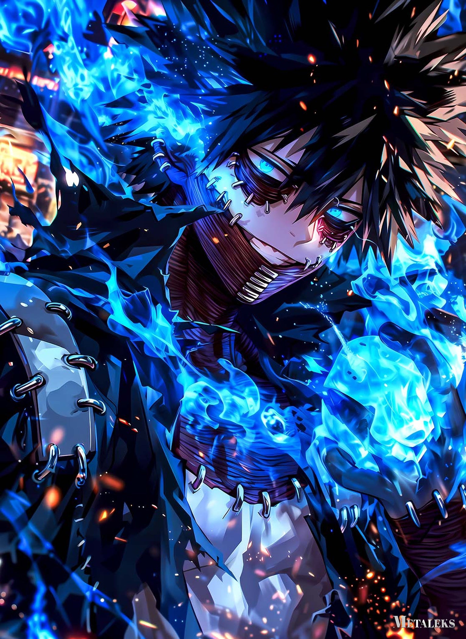 Dabi Blue Flames