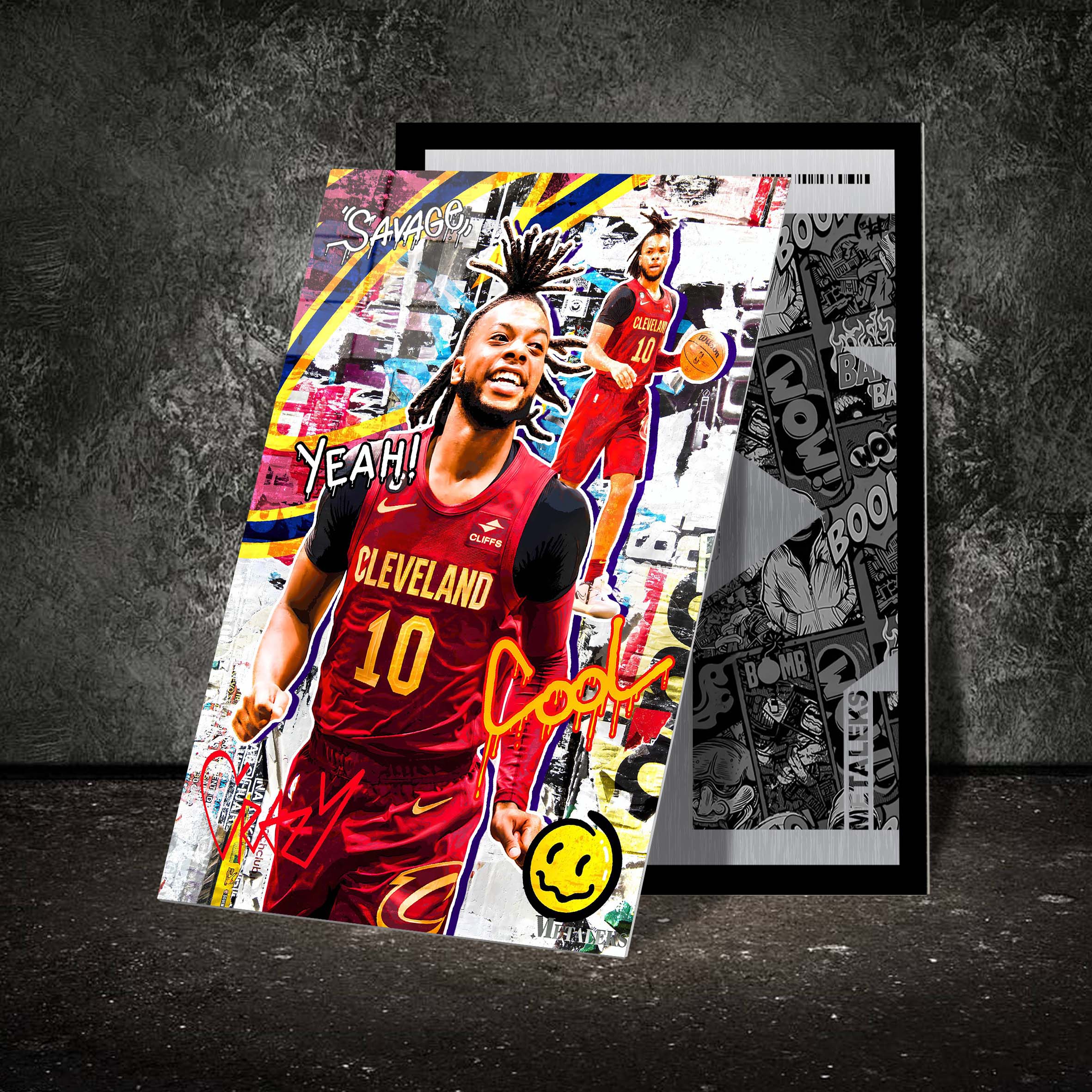 Darius Garland Cleveland Cavaliers , Grapffiti