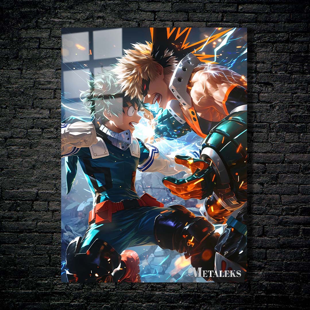 Deku VS Bakugo.MHA