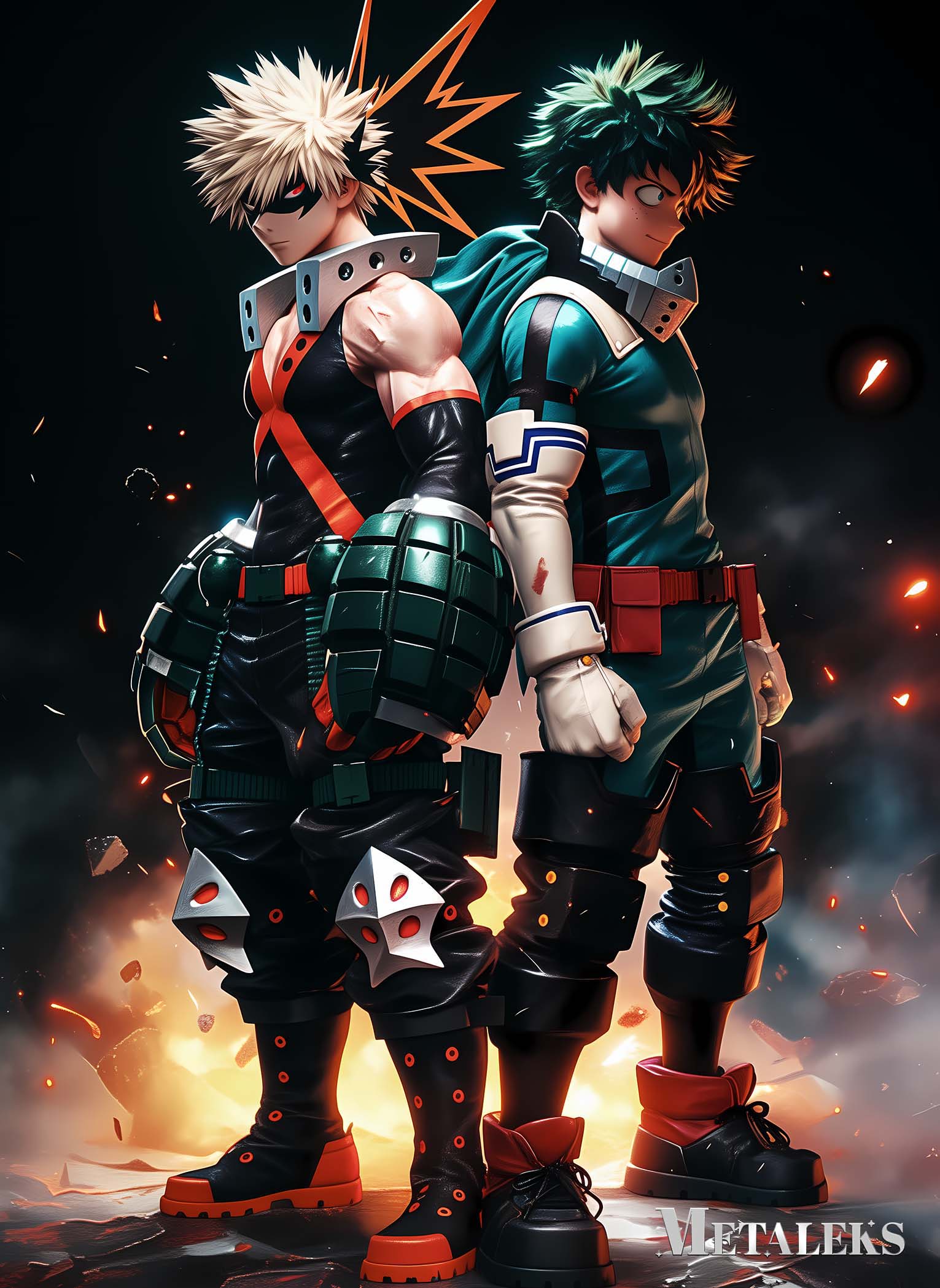 Deku X Bakugo.MHA