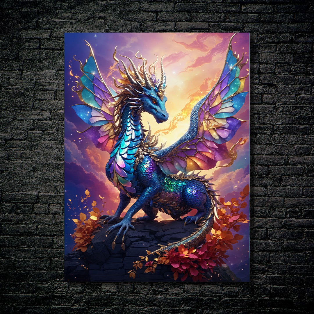 Diamond Dragon-Artwork de @AungKhantNaing