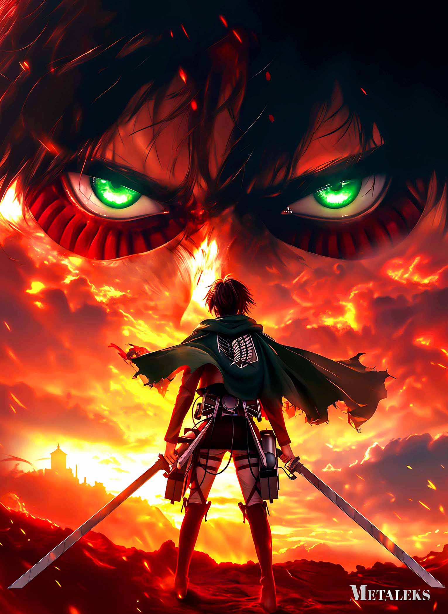 Eren Attack on Titan AOT