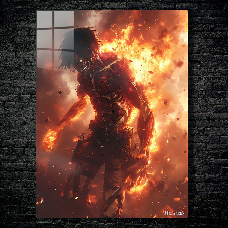 Eren as Titan Attack on Titans