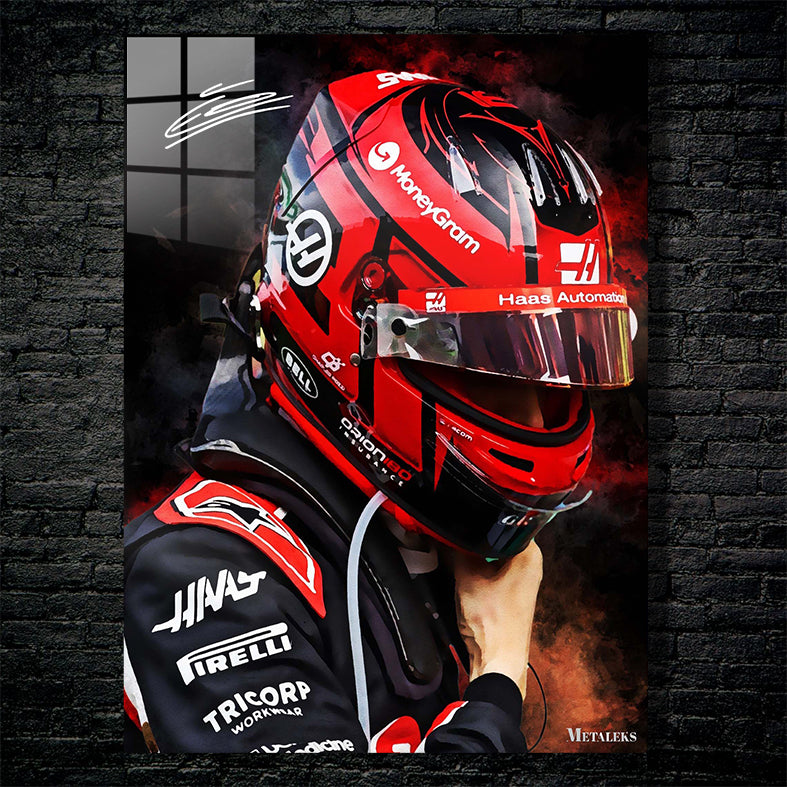 Esteban Ocon Watercolor  H091825