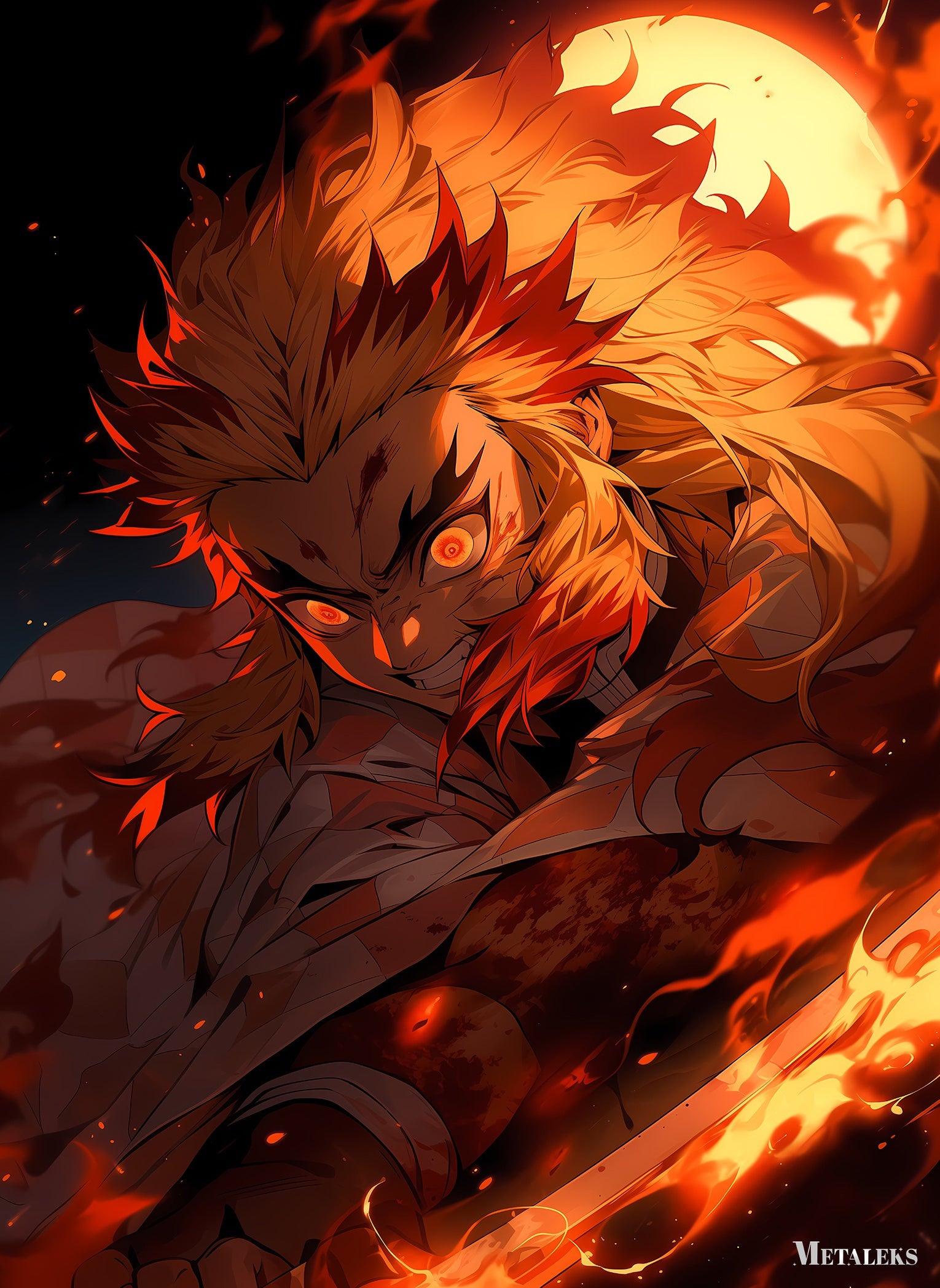 Flames of Rengoku Kyoujurou 1